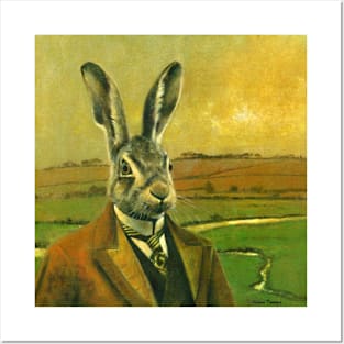 Vintage Hare Man Posters and Art